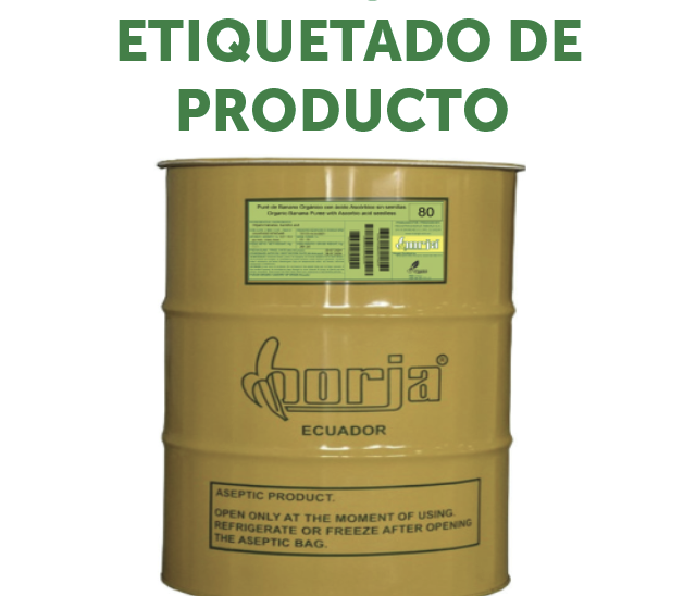 ETIQUETADO DE PRODUCTO