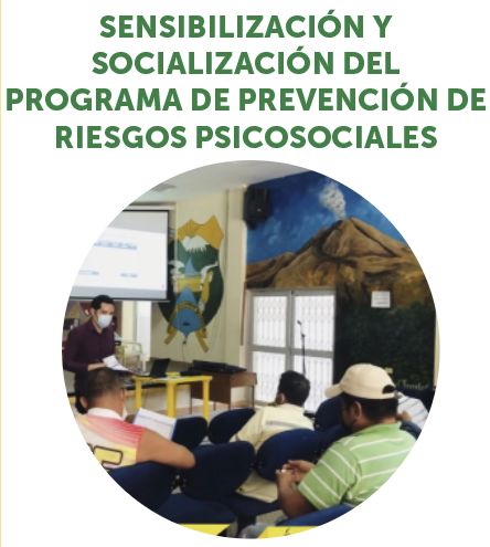 SENSIBILIZACIÓN Y SOCIALIZACIÓN DEL PROGRAMA DE PREVENCIÓN DE RIESGOS PSICOSOCIALES 