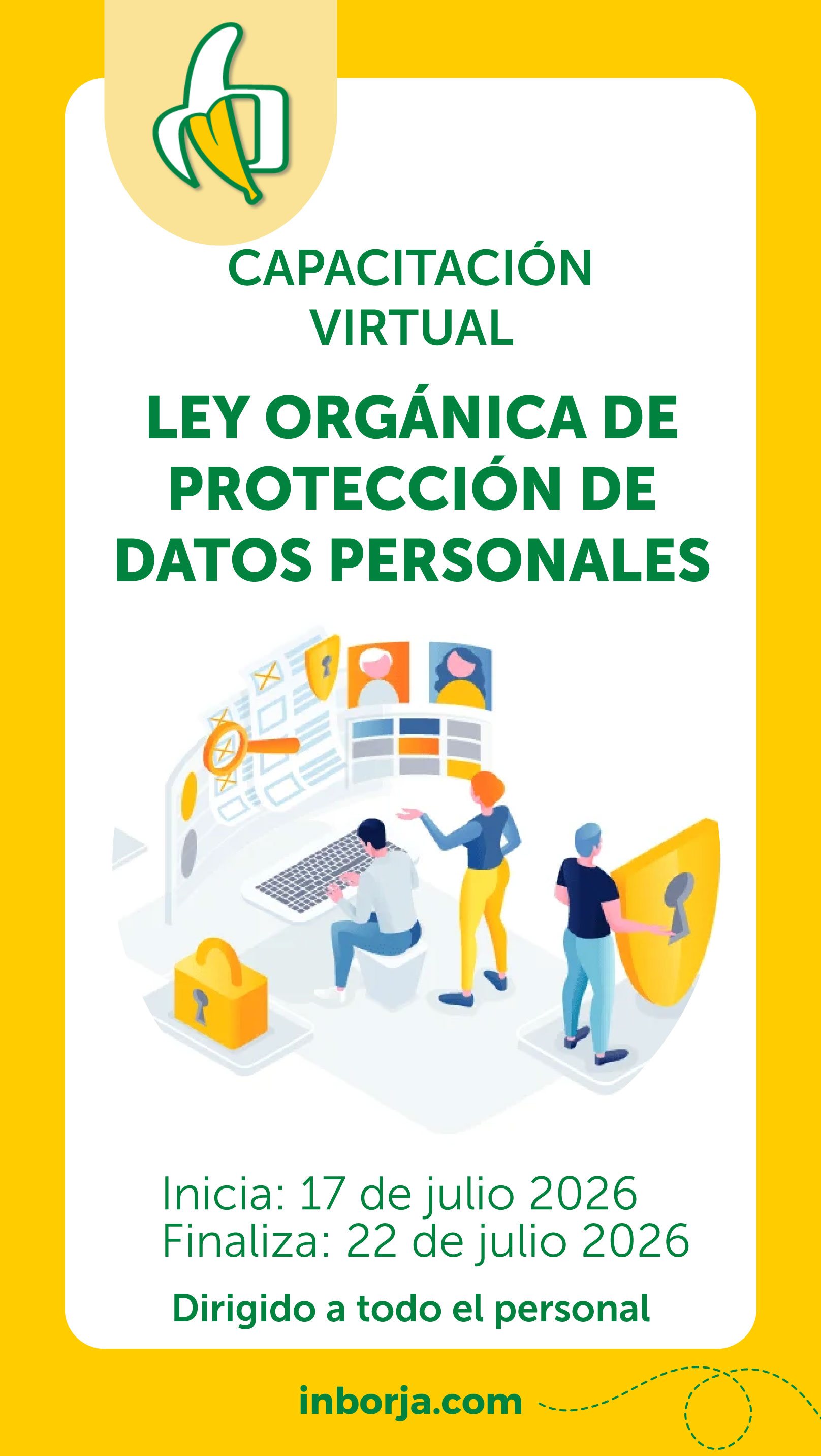 LEY ORGÁNICA DE PROTECCIÓN DE DATOS PERSONALES